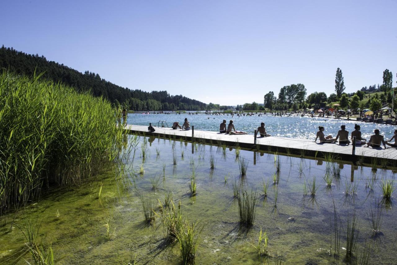 Camping Le Lac Des Sapins Cublize Exteriör bild